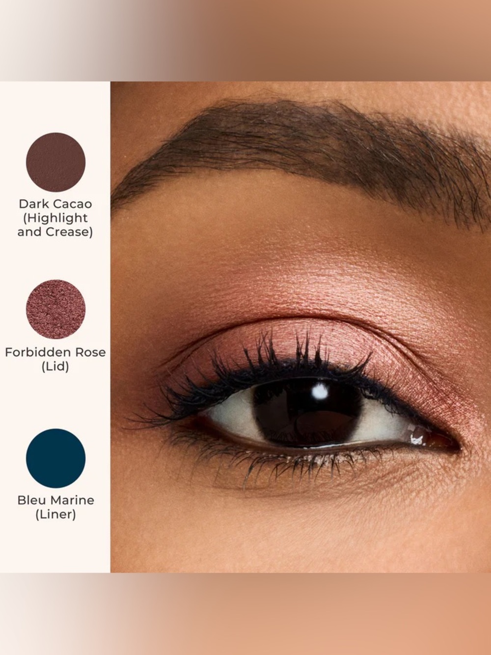 Laura Mercier Caviar Eyeshadow Stick - Forbidden Rose (Rosy Copper metallic) NEW - Picture 9 of 15